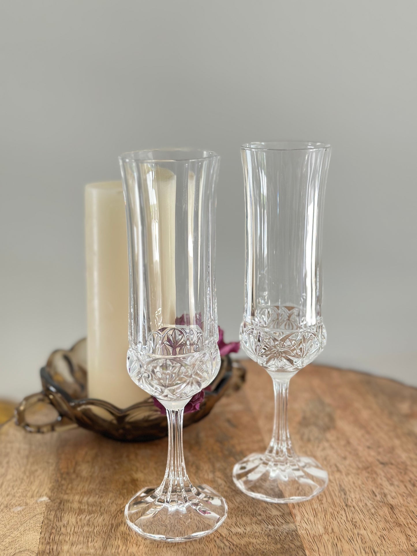 Cristal de Flandre Champagne Glasses (set of 2)