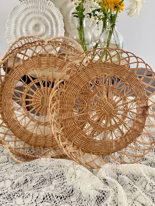 Rattan Baskets set of 2