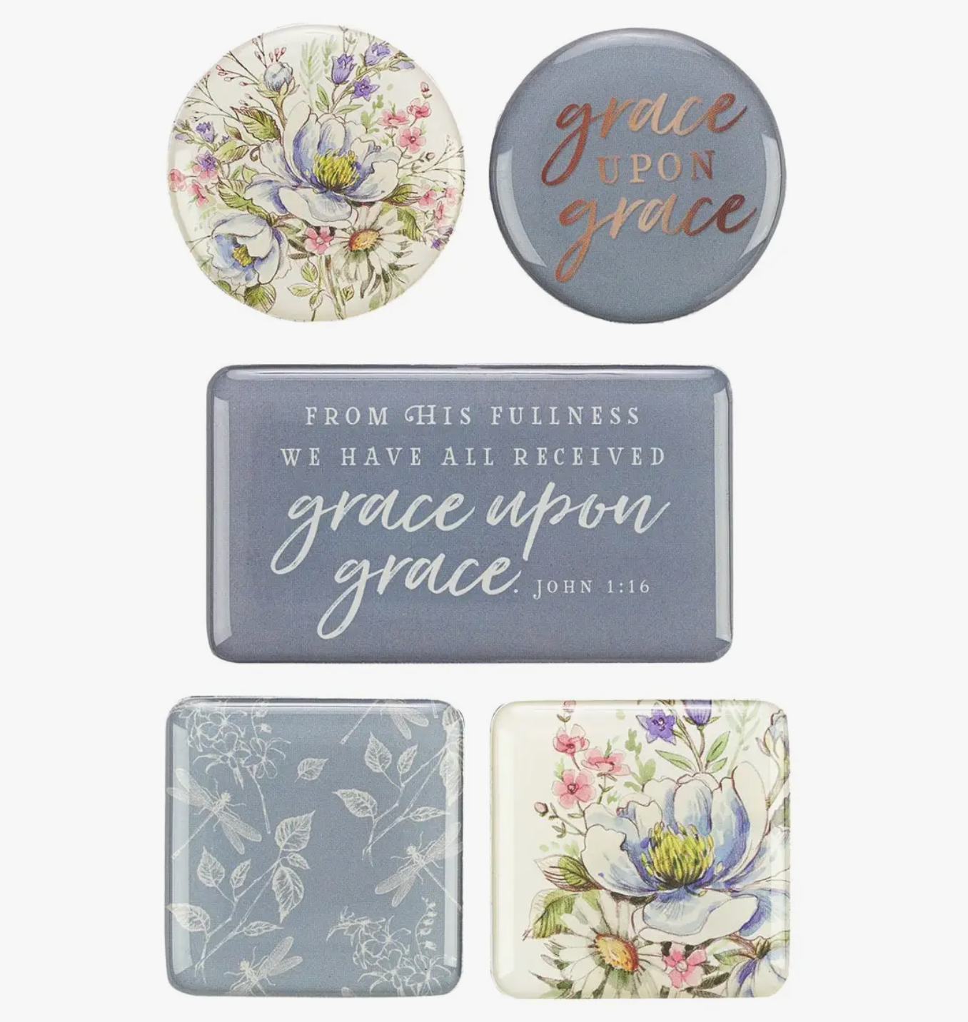 Grace Upon Grace Magnet Set - John 1:16